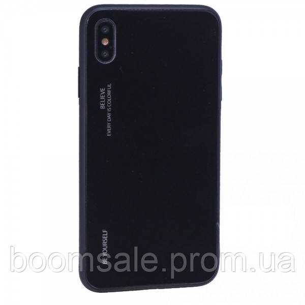 

Чехол TTech Gradient Glass Case для iPhone X/iPhone Xs Black (BS-000068367), Черный