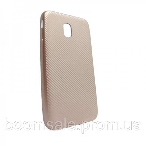 

Чехол для Samsung J5 2017 (J530) TTech Silicone Carbon Series pink, Розовый
