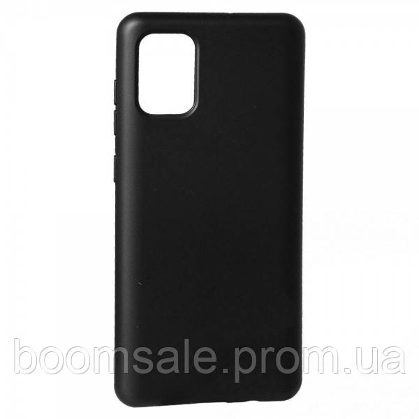 

Чехол для Samsung A41 2020 (A415) TTech Original Silicone Series Black (1), Черный