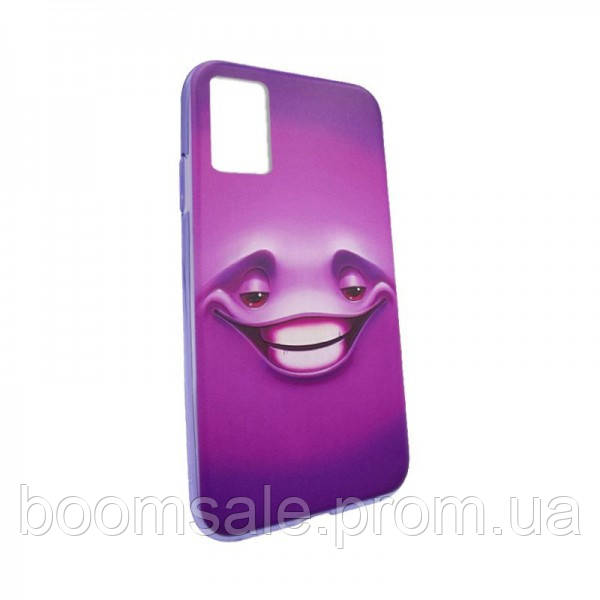 

Чехол для Samsung A51 2020 (A515) TTech Smile Series purple (6), Фиолетовый