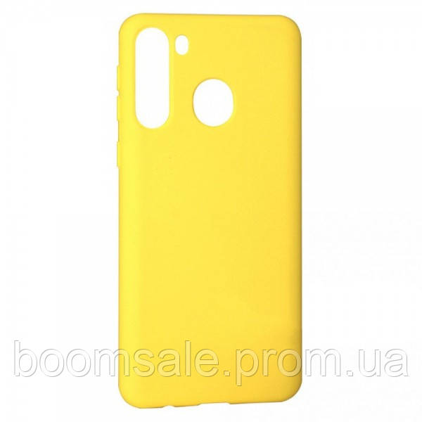 

Чехол для Samsung A21 2020 (A215) TTech Original Silicone Series Yellow (2), Желтый