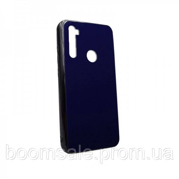 

Чехол для Xiaomi Redmi Note 8 TTech Glass Monochrome Series blue, Синий