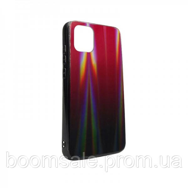 

Чехол для iPhone 11 Pro TTech Glass Gradient Series 2 red/black, Красный