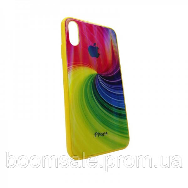 

Чехол для iPhone X/Xs TTech Glass Colorfull Series №5, С рисунком