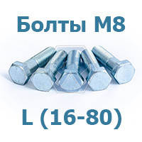 Болты М8 ГОСТ 7805 5.8