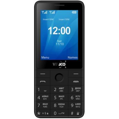 

Мобильный телефон Verico Qin S282 Black (4713095606748), Черный