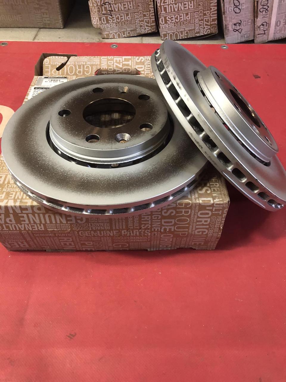 

Диск передний тормозной (комплект) Renault Megane 3 (Original 402060010R)