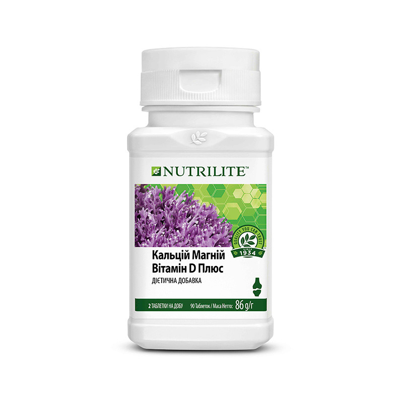 

Кальций Магний витамин D плюс NUTRILITE