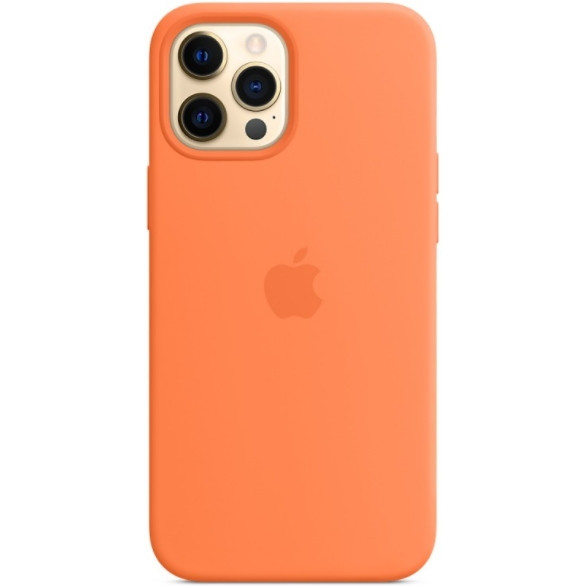 

Чехол Sillicon Case для iPhone 12 Pro Max with magsafe Kumquat