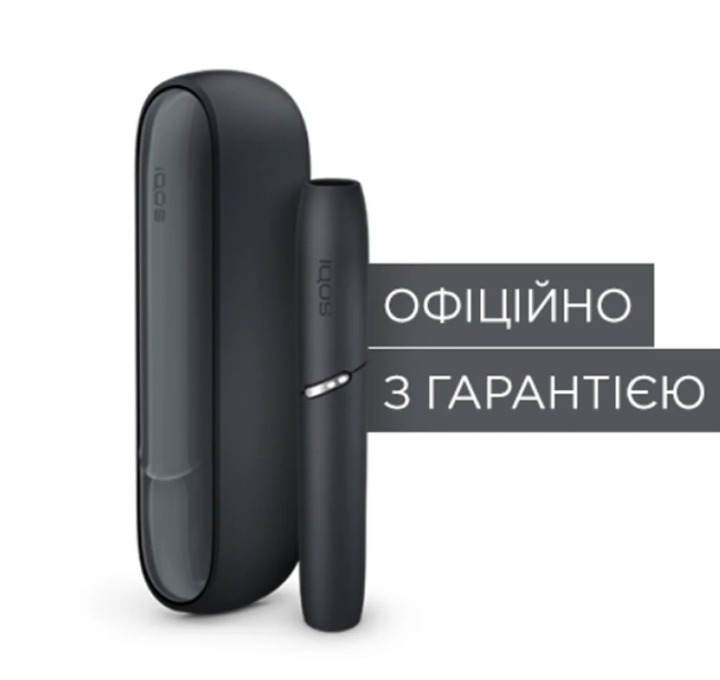 

Оригинал IQOS 3 DUO черный 1 год гарантии