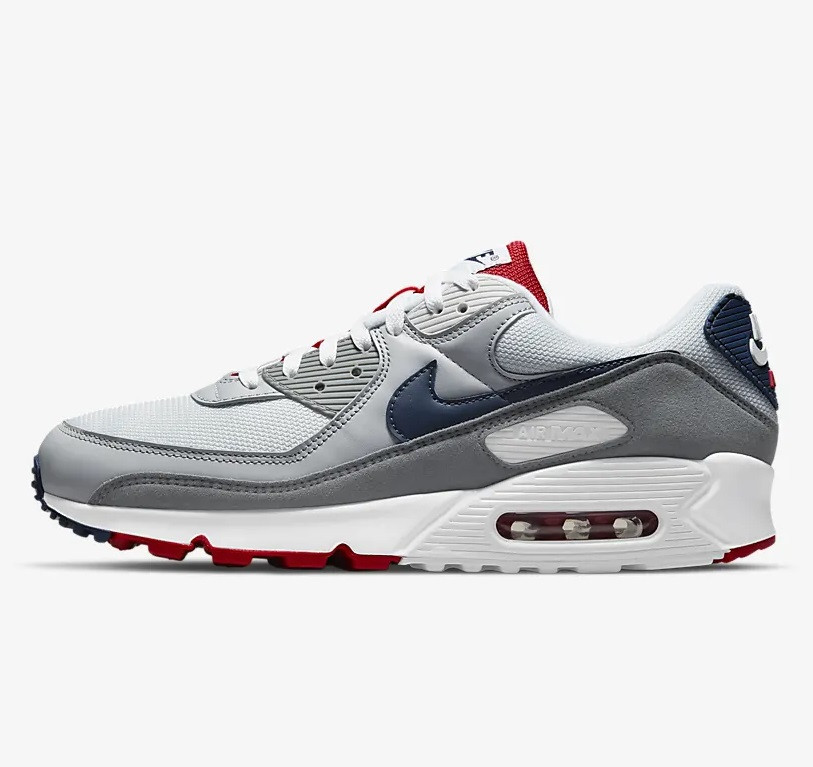 

Оригинальные мужские кроссовки Nike Air Max 90 (CZ1846-001), Серый