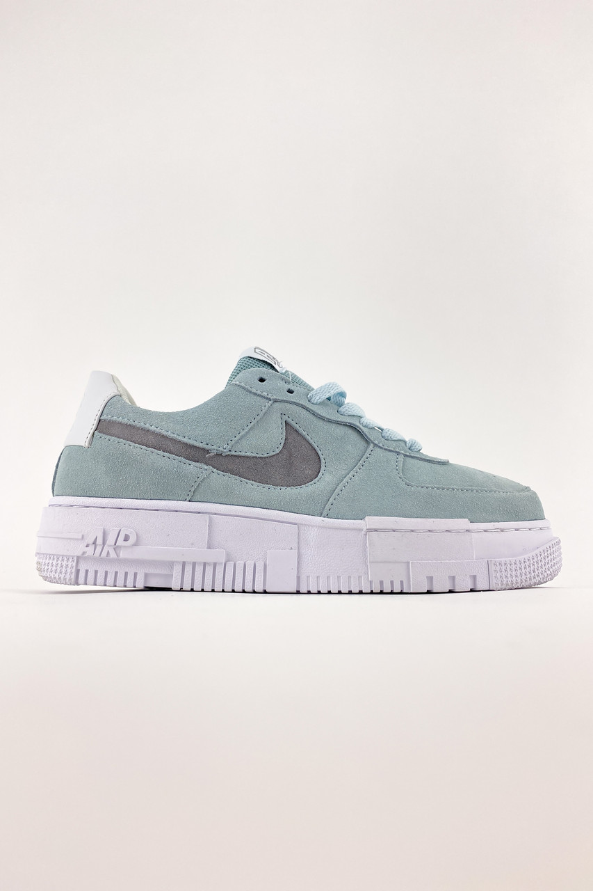 

Кроссовки Nike Air Force 1 Pixel Blue Suede 39, Разноцвет