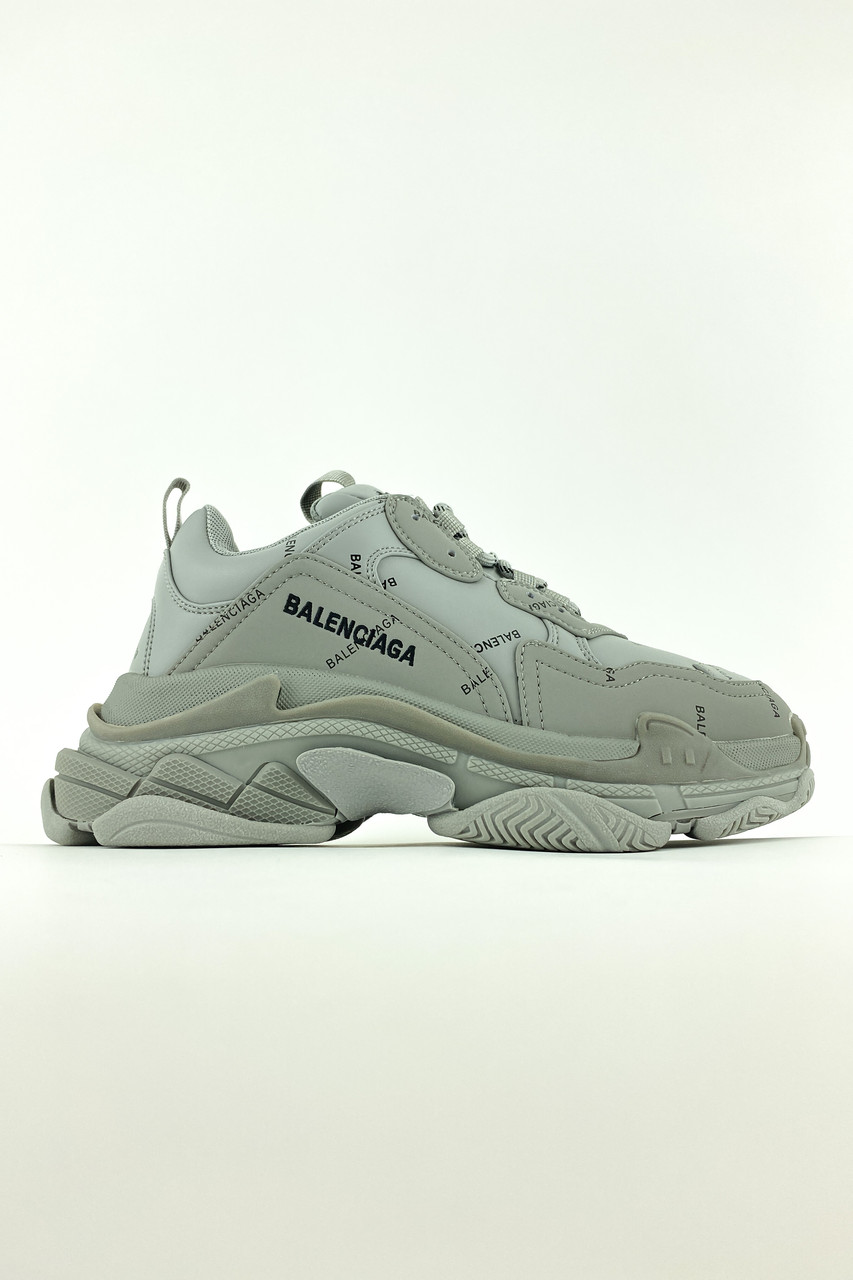 

Кроссовки Balenciaga Triple S Grey Red 38, Разноцвет