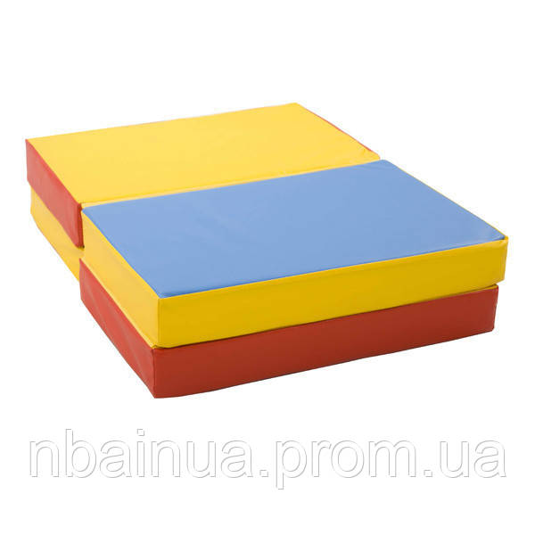 

Гимнастический мат SportBaby складной Пятнашка 120х80x8 см