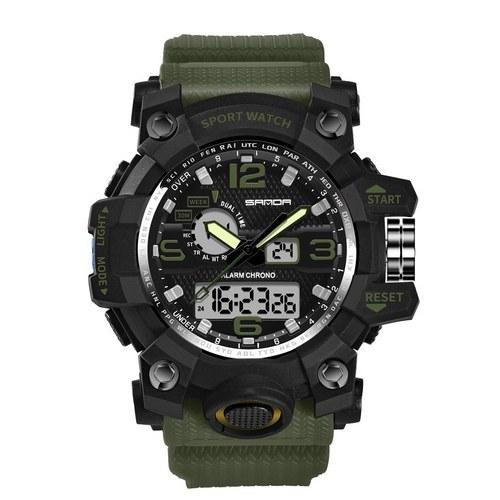 

Sanda 742 Green-Black