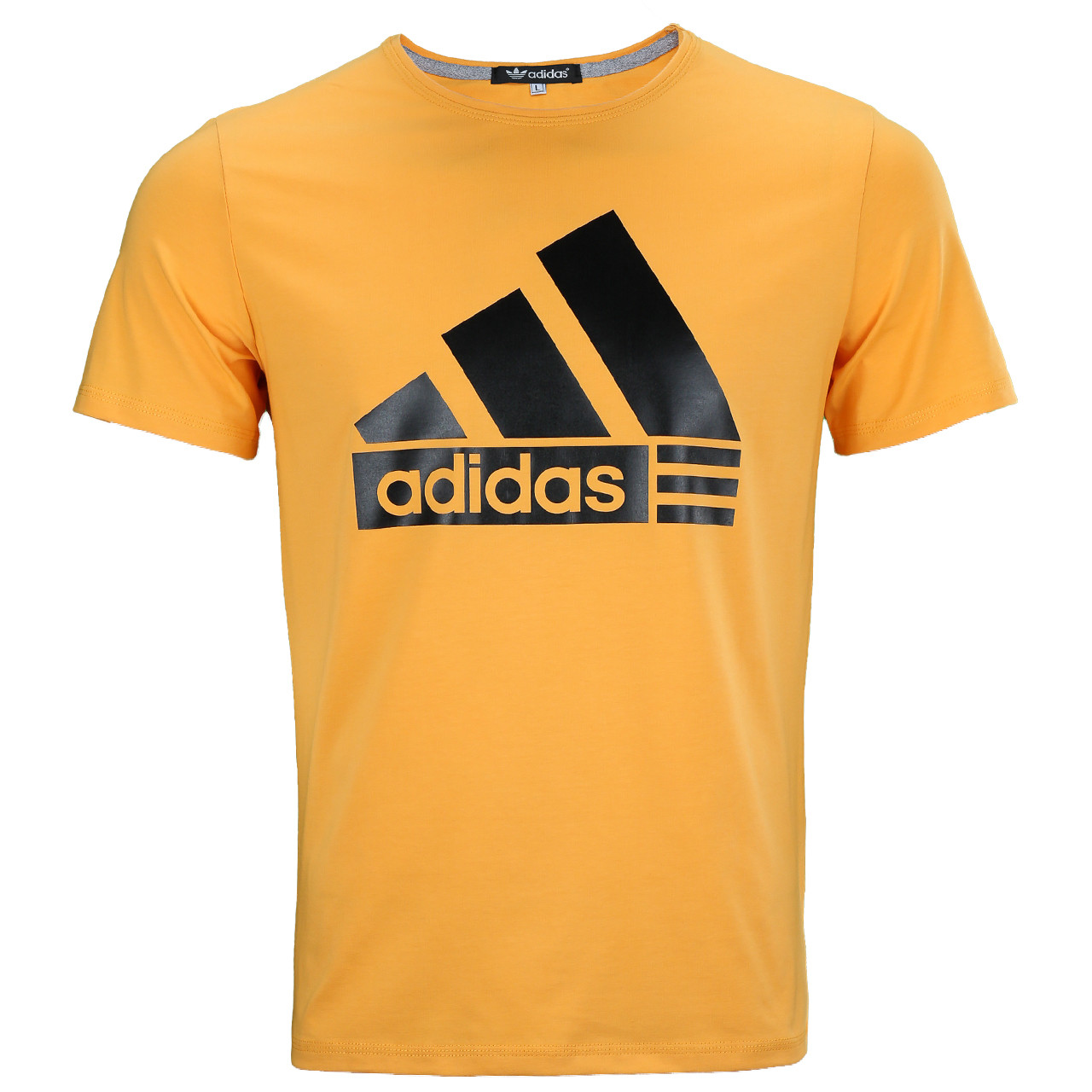 Футболка спортивна жовтий ADIDAS піраміда Ф-10 YEL L(Р) 20-911-020