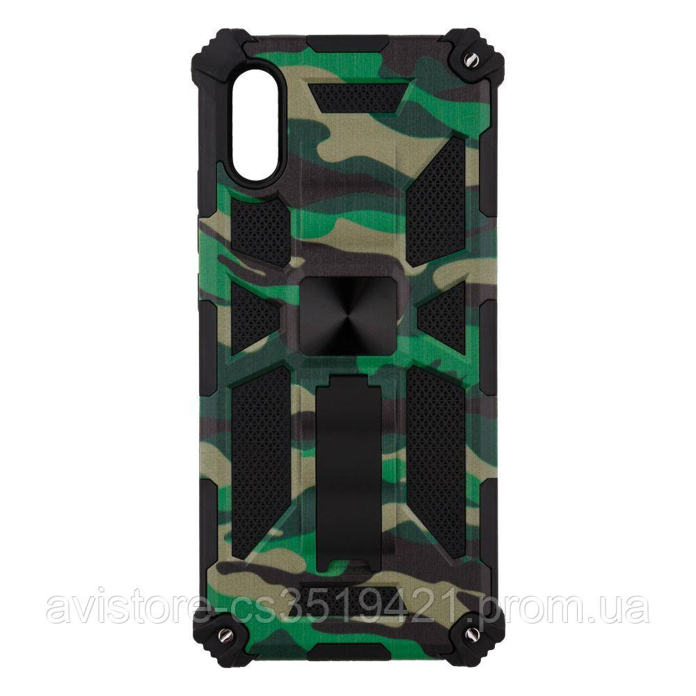 

Чехол Shockproof Camouflage для Xiaomi Redmi 9A, 4;зелёный