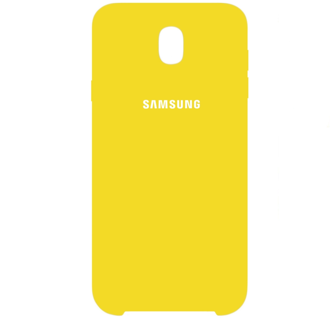 

Чехол-накладка Original Silicone case на Samsung Galaxy J7 (2017) SM-J730F #1 Yellow