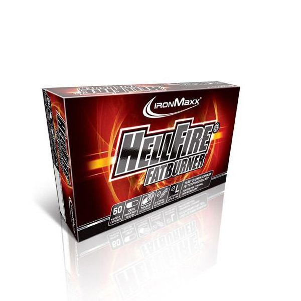 

Жиросжигатель IronMaxx Hellfire Fatburner, 60 капсул