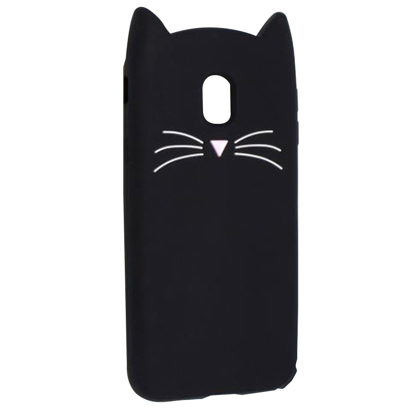 

Силиконовая накладка 3D Cat для Samsung J530 Galaxy J5 (2017), Черный