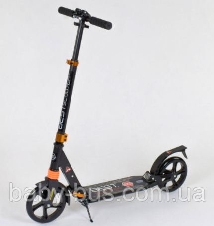 

Самокат алюминиевый 030692 (4) Best Scooter черный