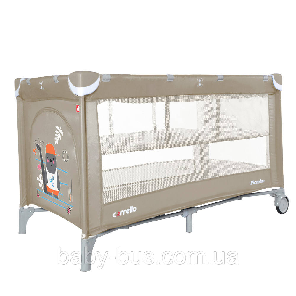 

Манеж CARRELLO Piccolo+ CRL-9201/2 Sand Beige со вторым дном