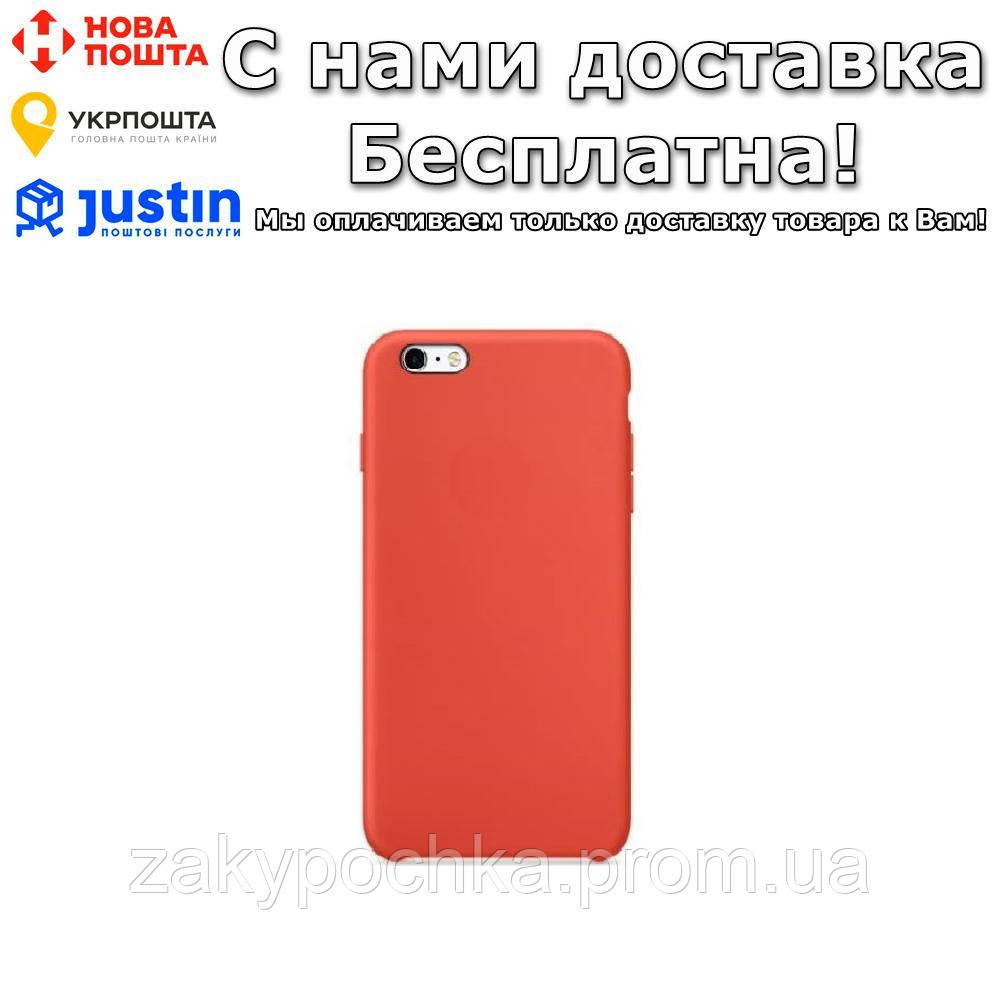 

Чехол накладка для iPhone 6s силиконовая iPhone 6s Красный