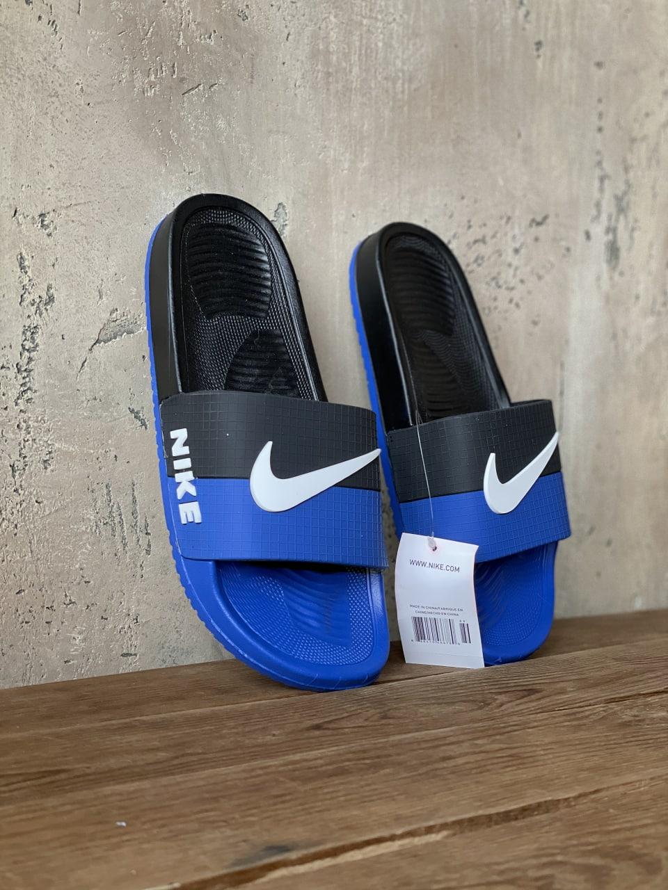 

Мужские шлепанцы Nіkе Sport Slide Black/Blue/White ALL05802 43, Разные цвета