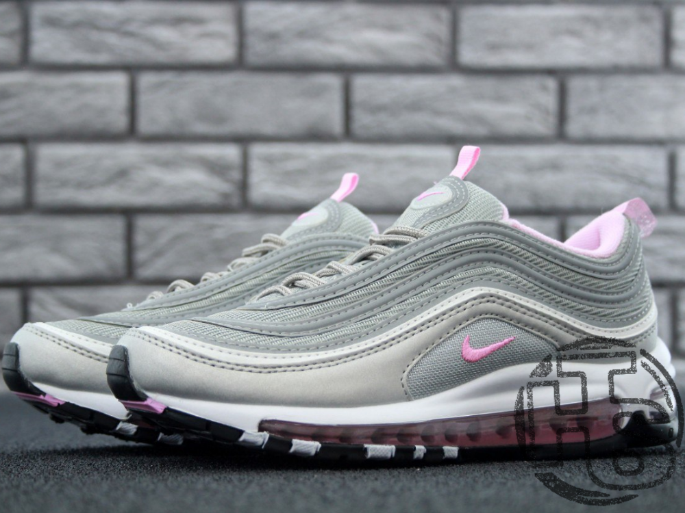 

Женские кроссовки Nike Air Max 97 OG QS Silver/Pink 884421-202 39, Серый