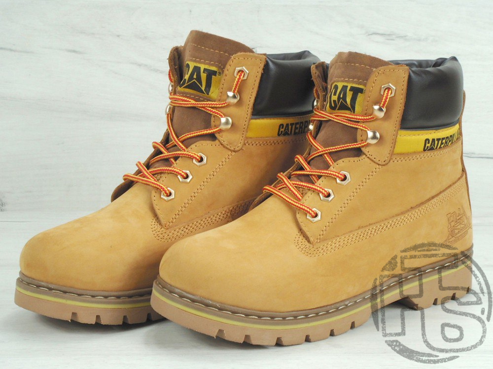 

Женские ботинки Caterpillar Colorado Boot Winter Yellow (с мехом) 89733 39, Оранжевый