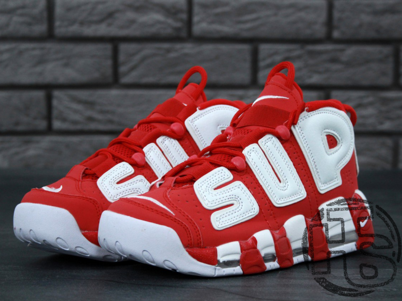 

Мужские кроссовки Nike Air More Uptempo x Supreme Suptempo Red 902290-600 40, Красный