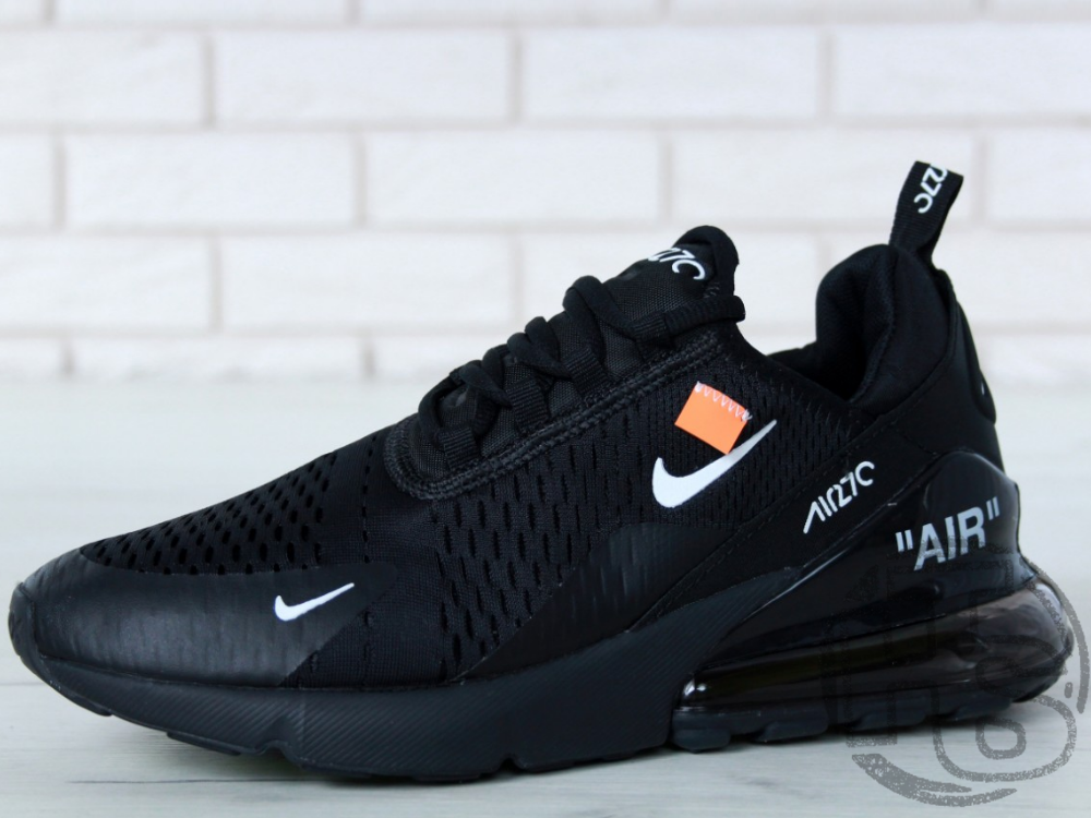 

Мужские кроссовки Off-White x Nike Air Max 270 Triple Black AH6789-120 43, Черный