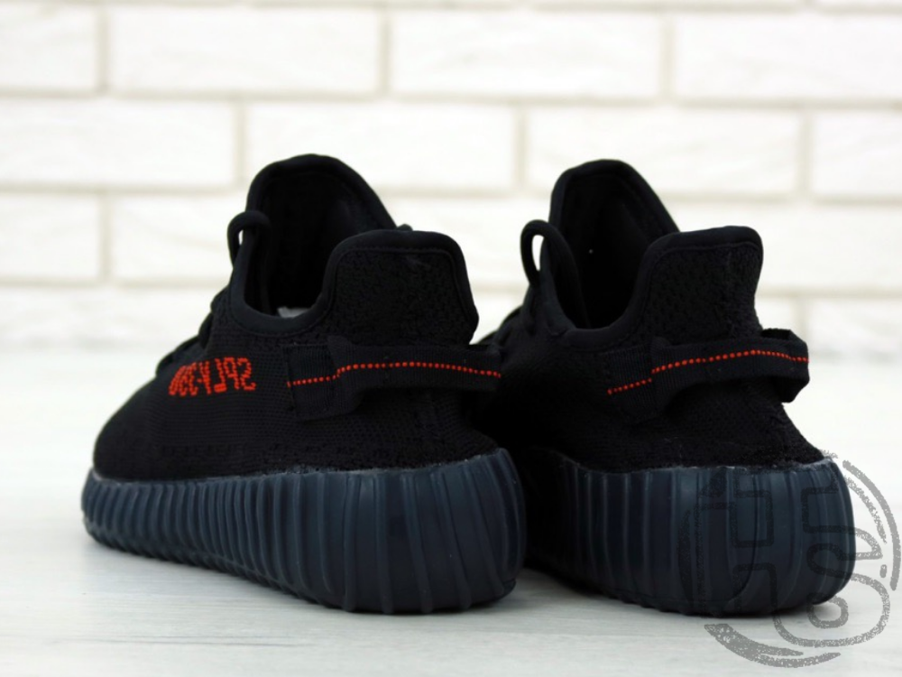 

Мужские кроссовки Adidas Yeezy Boost 350 v2 Black Red CP9652 45, Черный