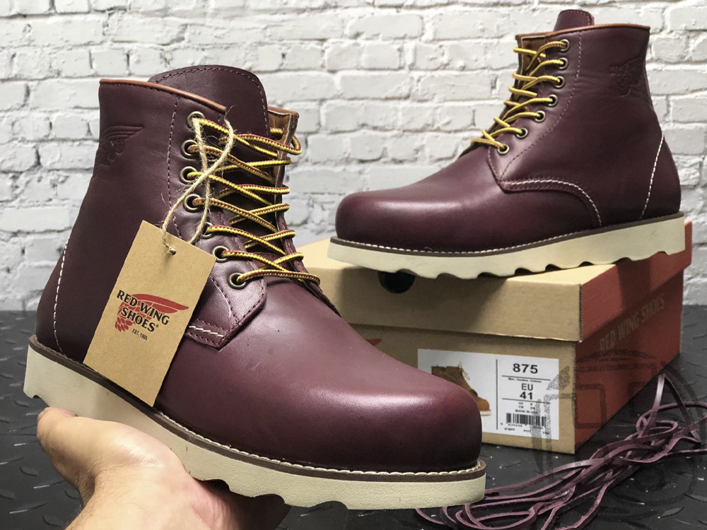 

Зимние ботинки Red Wing USA Rover 6-inch boot 8424890 Bordo 2952 (нат. мех) 42, Бордовый