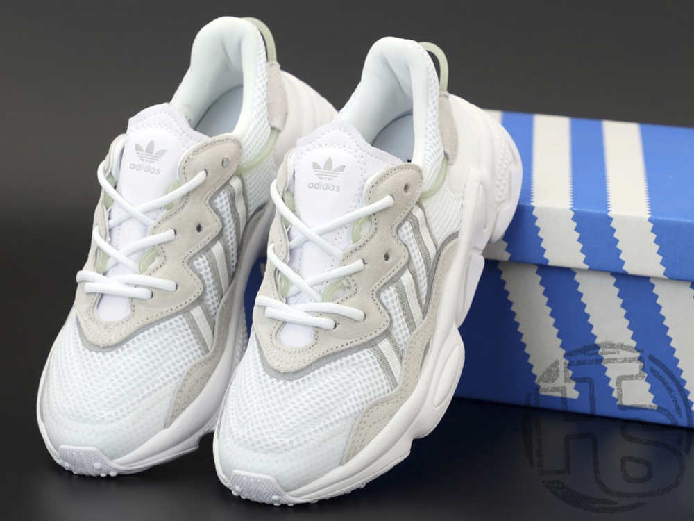 

Женские кроссовки Adidas Ozweego Cloud White Grey Soft Vision EE7012 40, Светло-серый