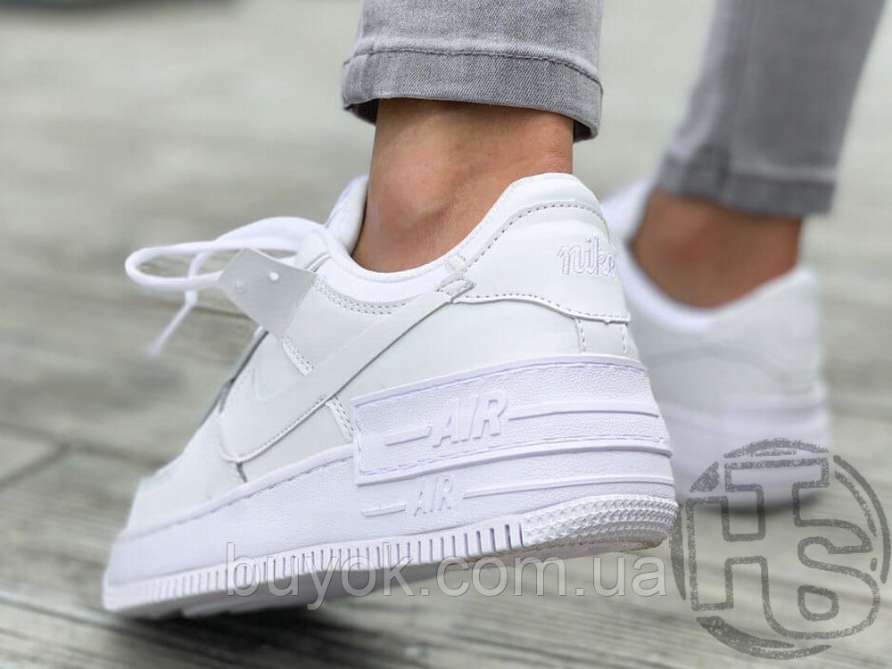 

Женские кроссовки Nike Air Force 1 Shadow Triple White CI0919-100, Белый