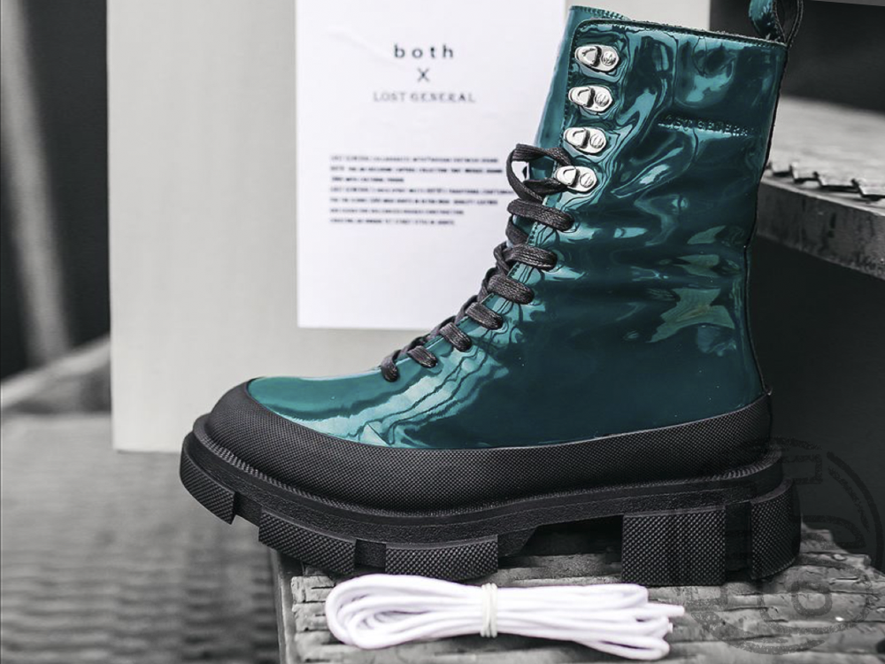 

Женские ботинки Lost General x Both Gao High Boot Spazzolato Green P10HSG 40, Зелёный