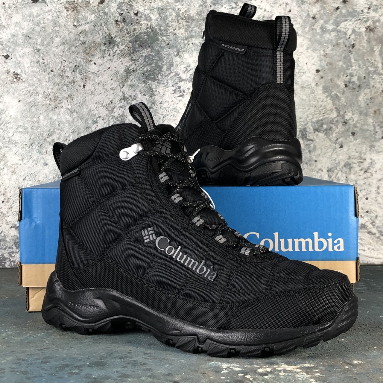 

Оригинальные мужские ботинки Columbia Firecamp Boot Black 2019 BM1766-012 43, Черный