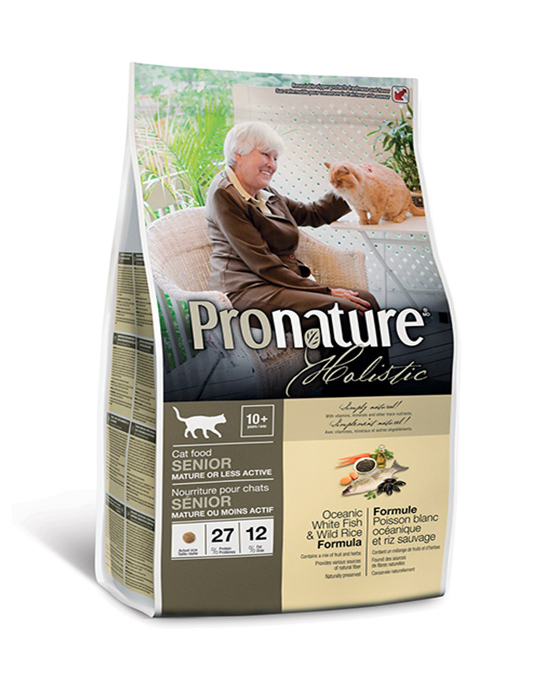 

Pronature Holistic Senior White Fish&Wild Rice 2.72 кг
