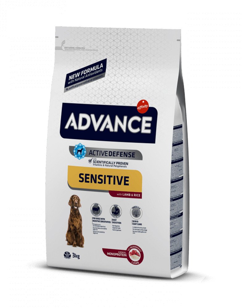 

Advance Dog Med/Maxi Sensitive Lamb & Rice 3 кг