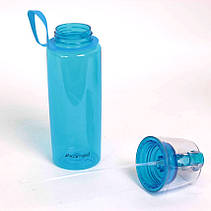 Бутылка для воды спортивная из пластика 570 мл, фото 3
