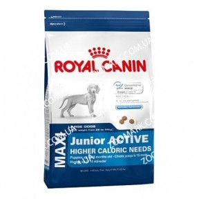 

Royal Canin MAXI JUNIOR ACTIVE для активных щенков курупных пород 15 кг