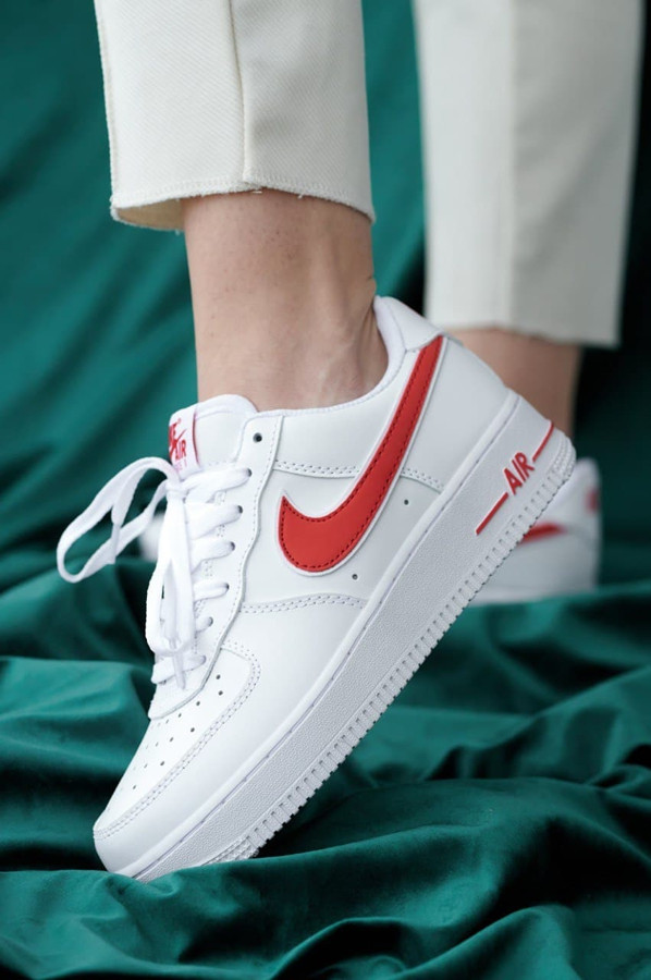 

Nike Air Force 1 White/Red 38 (24.0см.)