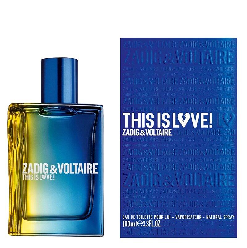 

Туалетная вода Zadig AND Voltaire This is Love! for Him для мужчин - edt 100 ml