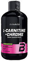 L-Carnitine+Chrome Liquid Concentrate BioTech, 500 мл