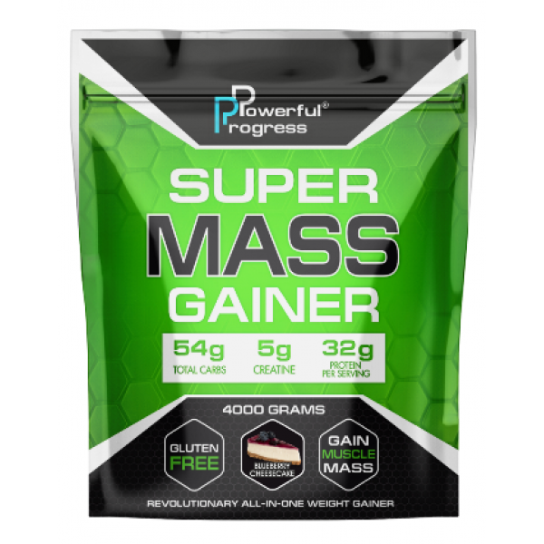 

Super Mass Gainer - 4000g Blueberry Cheesecake