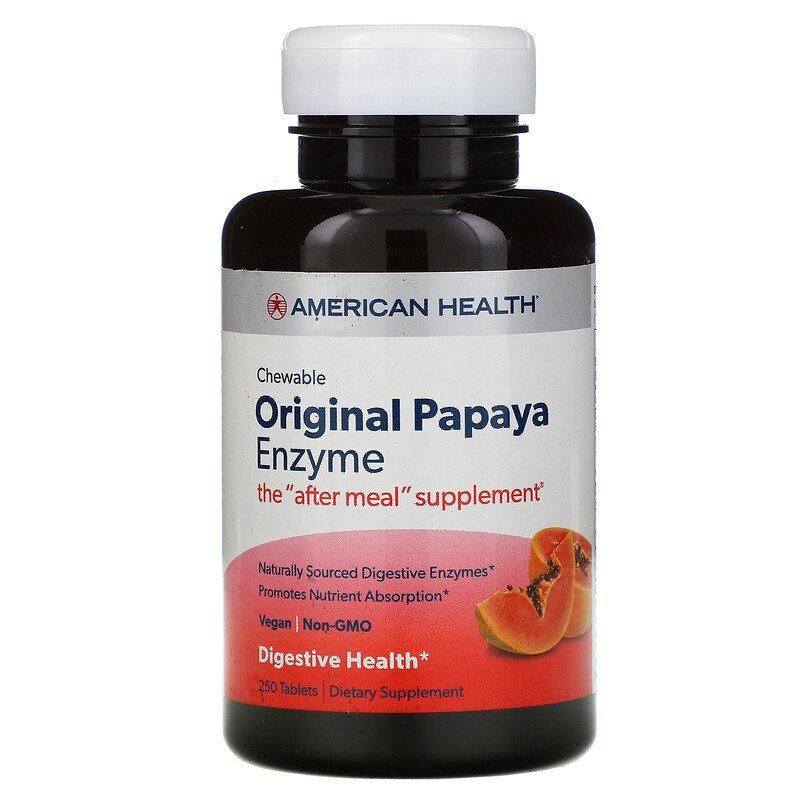 

American Health Original Papaya Enzyme 250 таблеток