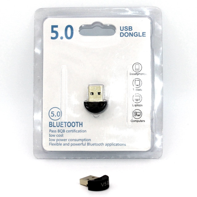 Внешний Bluetooth USB адаптер 5.0 для ПК и ноутбука Беспроводной модуль .