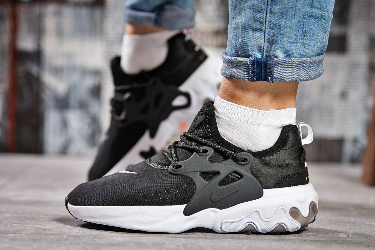 

Кроссовки женские 15445 ► Nike React, черные ✅SALE! 33% [ 37 38 39 ] ►, Черный