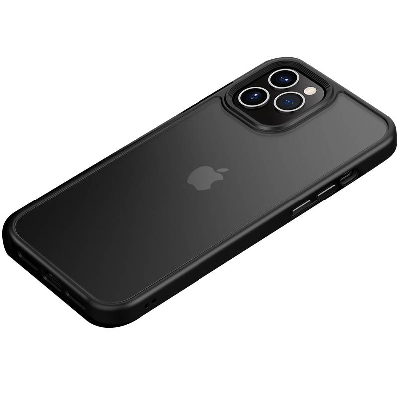 

TPU+PC чехол Metal Buttons для Apple iPhone 11 Pro (5.8") Черный